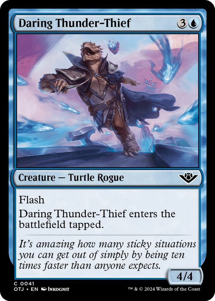Daring Thunder-Thief Foil