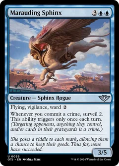 Marauding Sphinx Foil 56