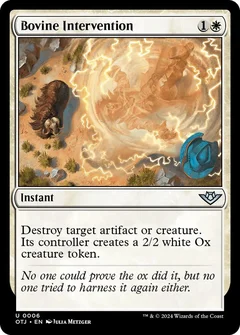 Bovine Intervention Foil 6