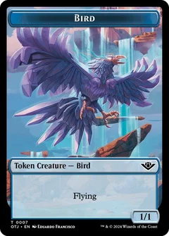 Bird // Plot Double-Sided Token 7 // 20