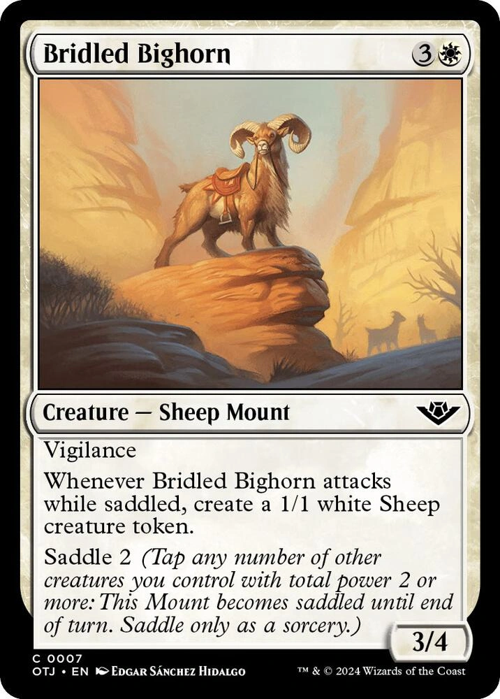 Bridled Bighorn Foil