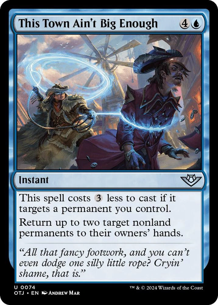 This Town Ain't Big Enough Foil