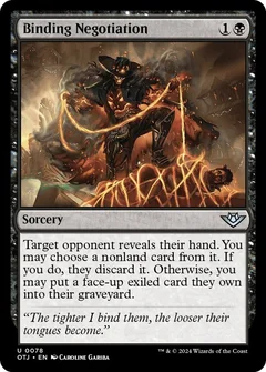 Binding Negotiation Foil 78