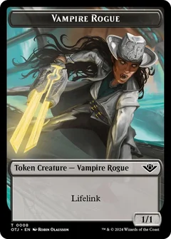 Vampire Rogue // Plot Double-Sided Token 8 // 20