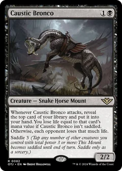 Caustic Bronco Foil 82