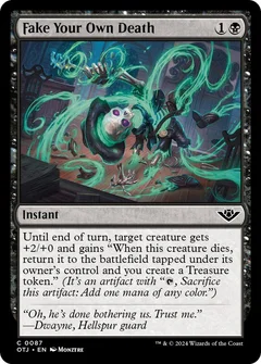 Fake Your Own Death Foil 87