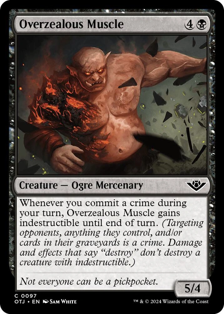 Overzealous Muscle Foil