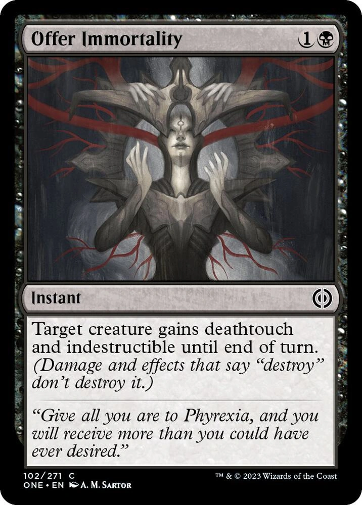 Offer Immortality Foil