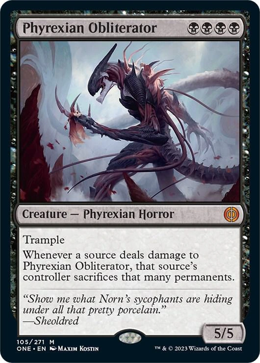 Phyrexian Obliterator Foil