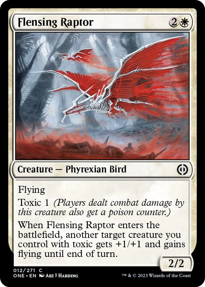 Flensing Raptor Foil
