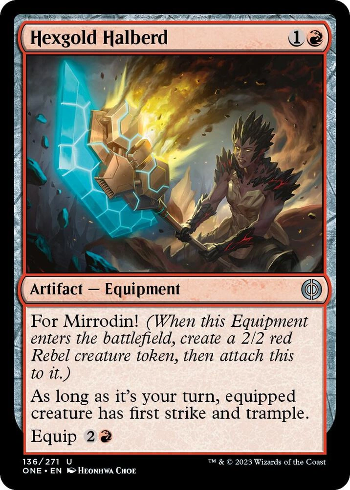 Hexgold Halberd Foil