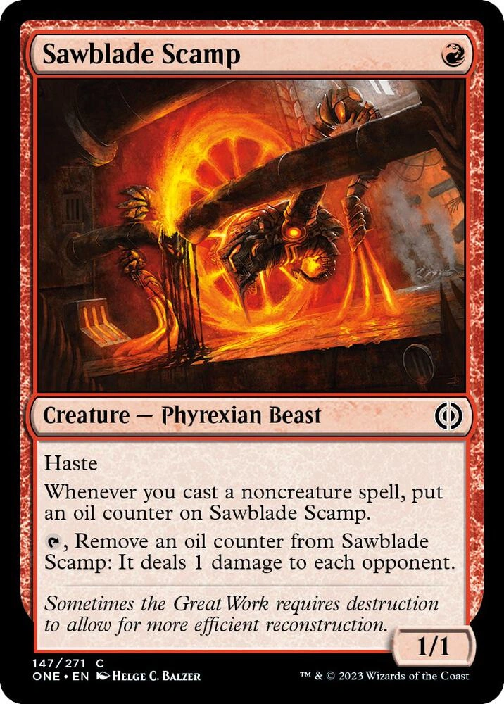 Sawblade Scamp Foil