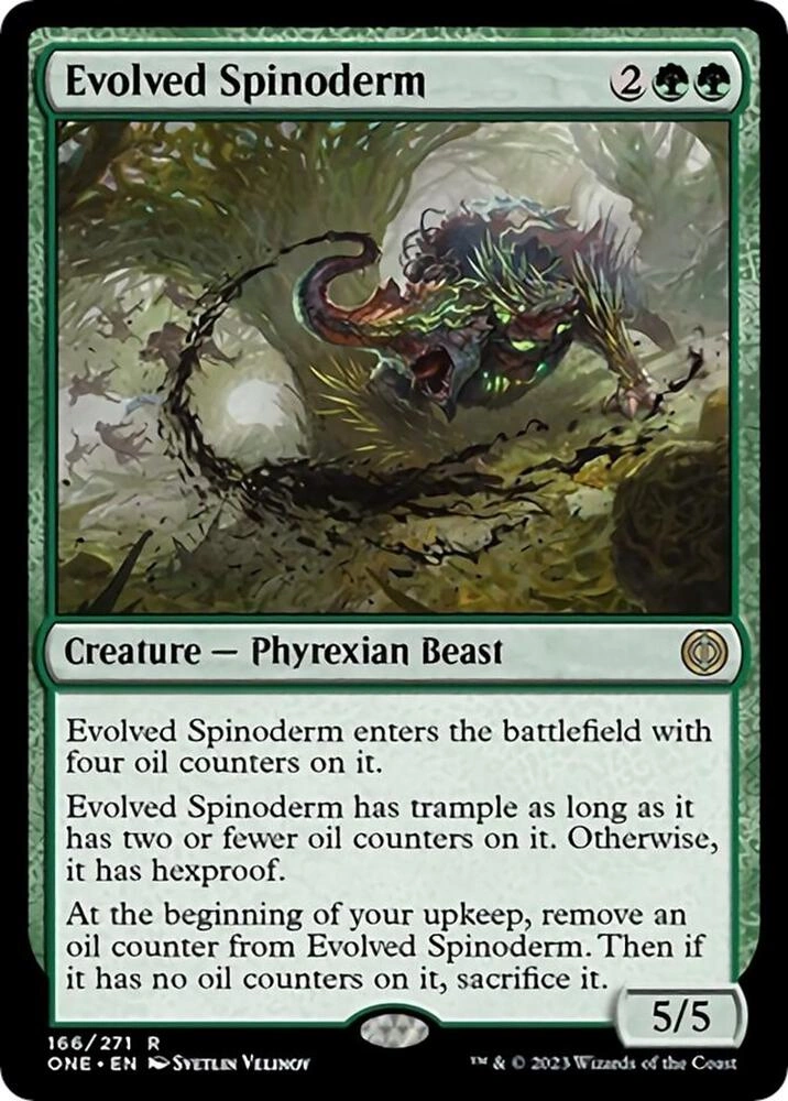 Evolved Spinoderm Foil