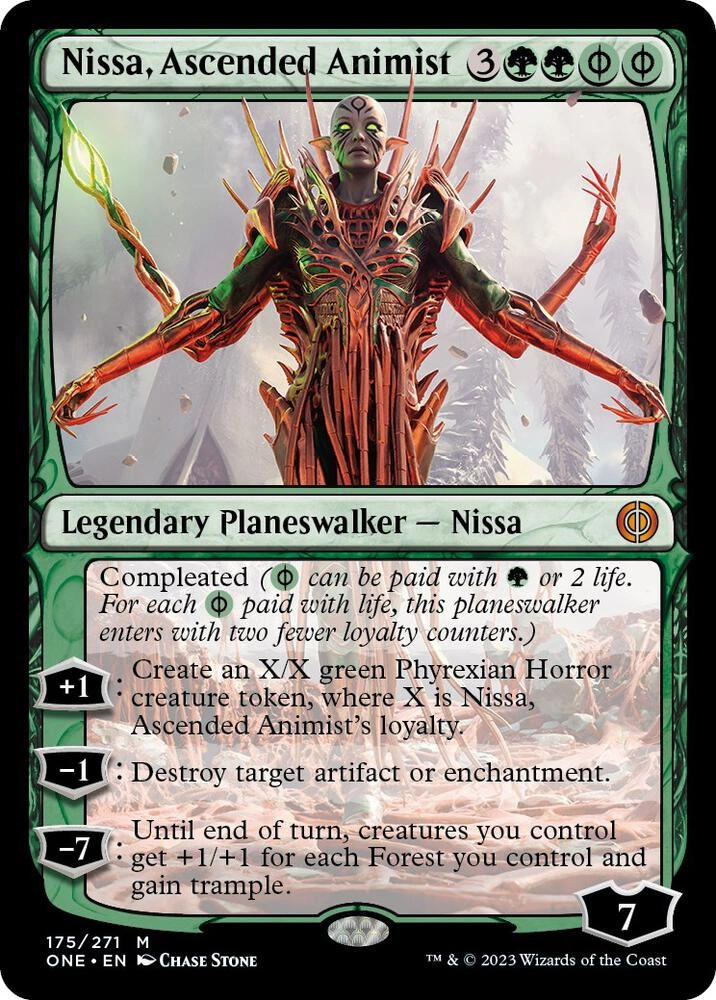 Nissa, Ascended Animist Foil