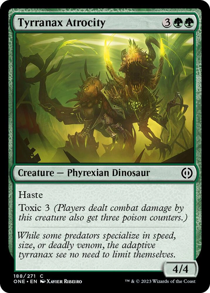 Tyrranax Atrocity Foil