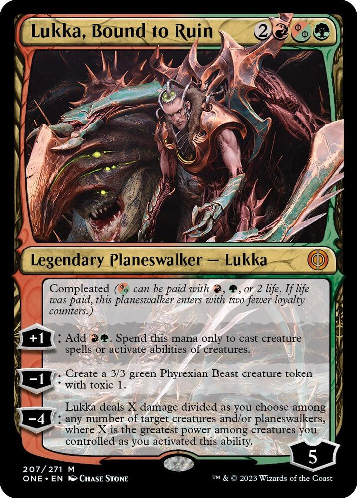 Lukka, Bound to Ruin Foil