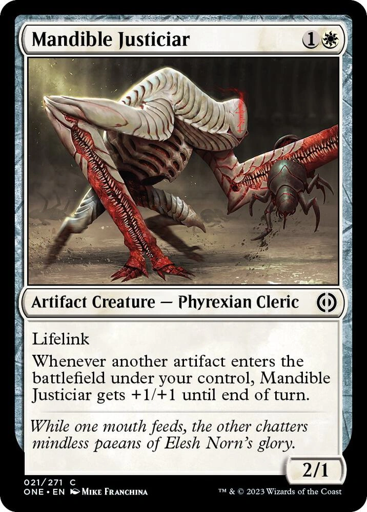 Mandible Justiciar Foil