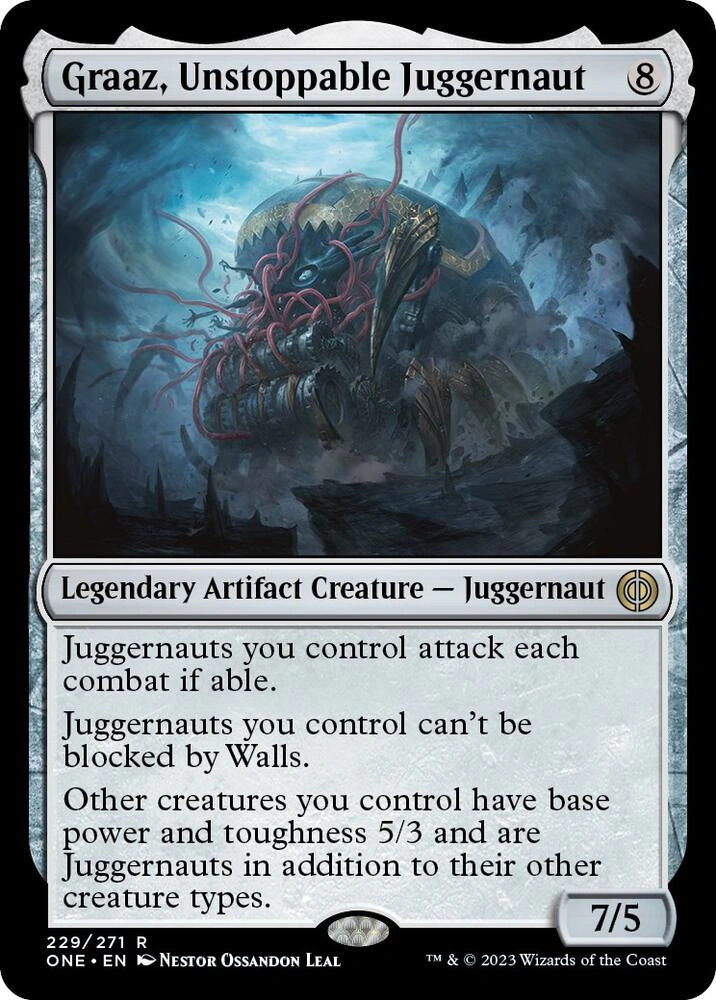 Graaz, Unstoppable Juggernaut Foil
