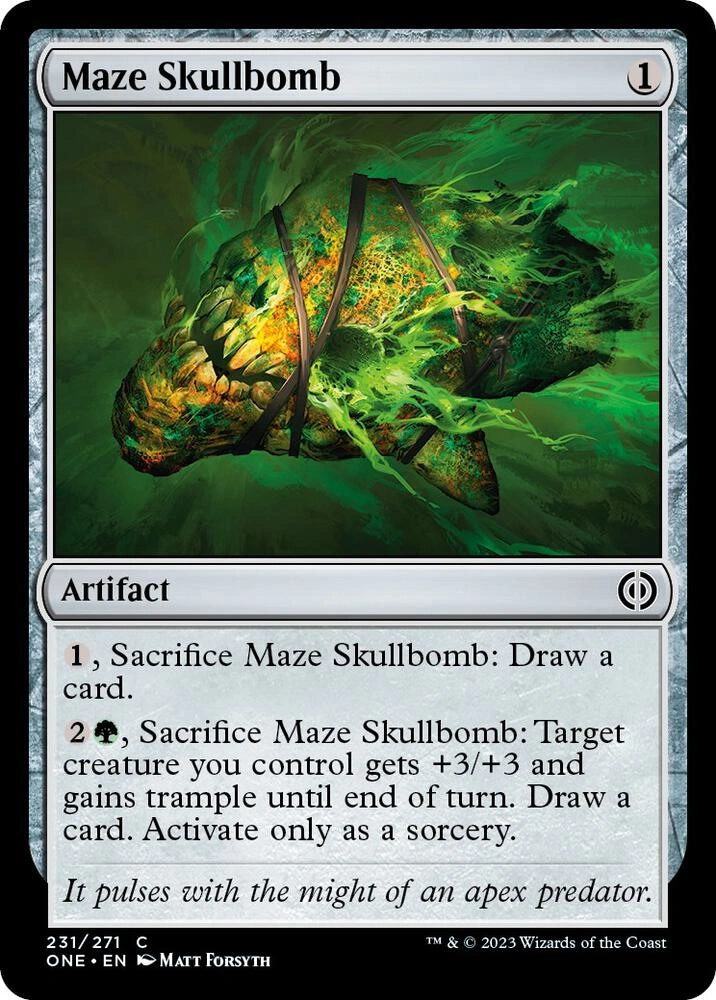 Maze Skullbomb Foil