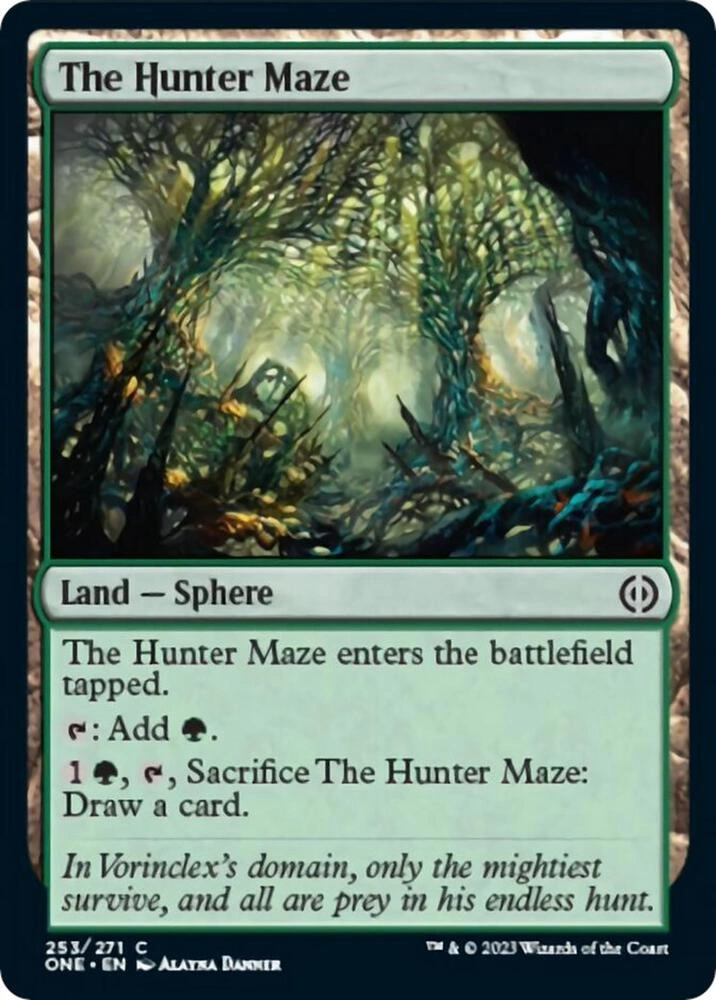 The Hunter Maze Foil