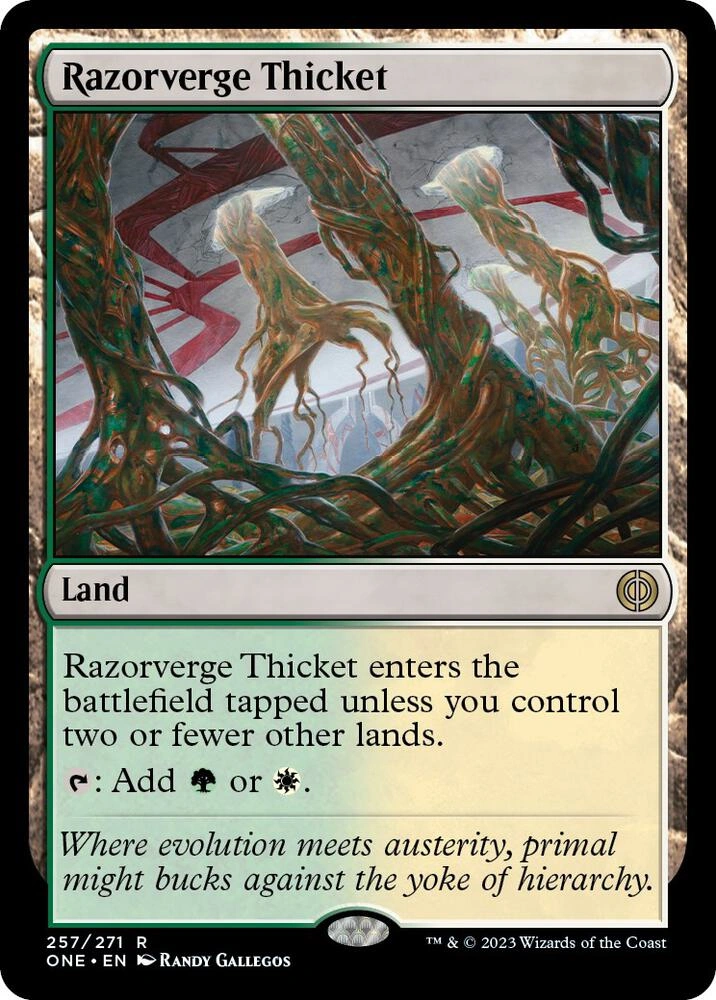 Razorverge Thicket Foil