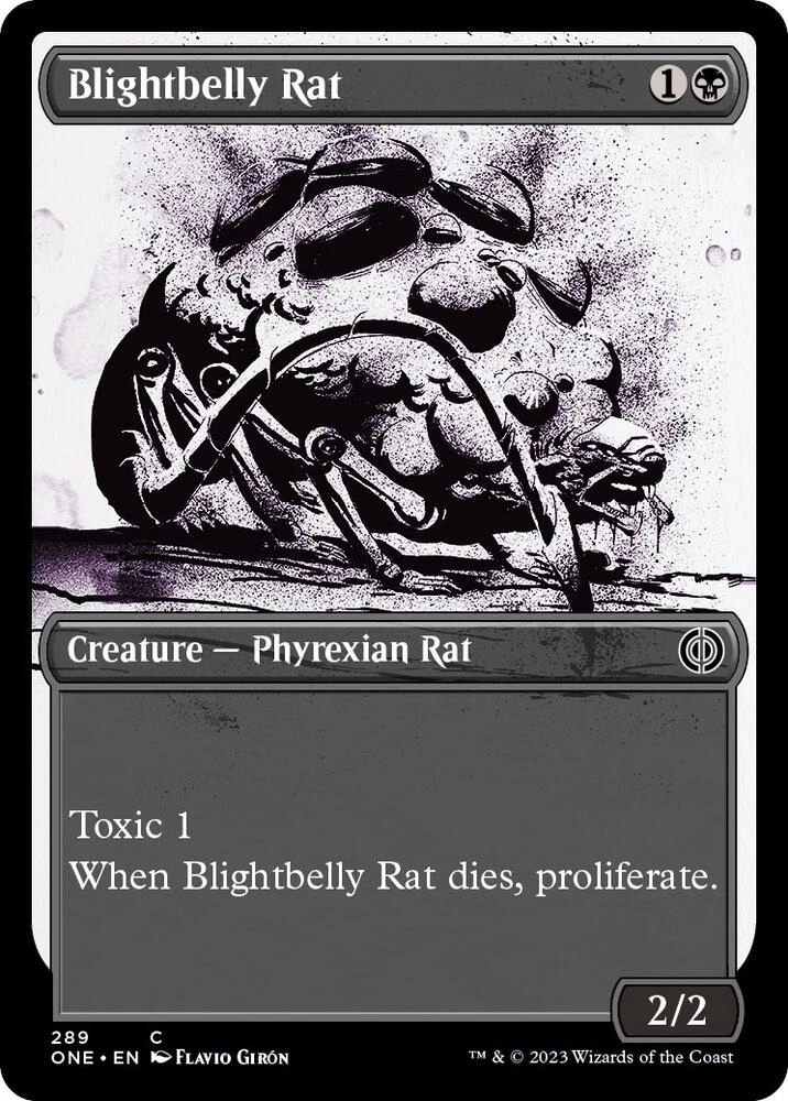 Blightbelly Rat (Showcase) Foil