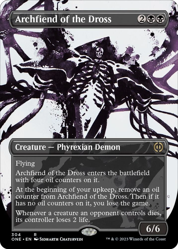 Archfiend of the Dross (Showcase) Foil