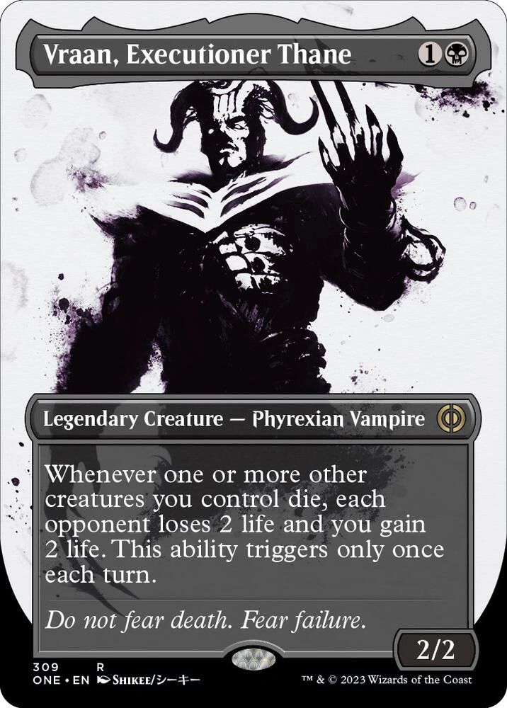 Vraan, Executioner Thane (Showcase) Foil