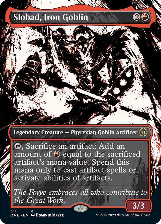Slobad, Iron Goblin (Showcase) Foil