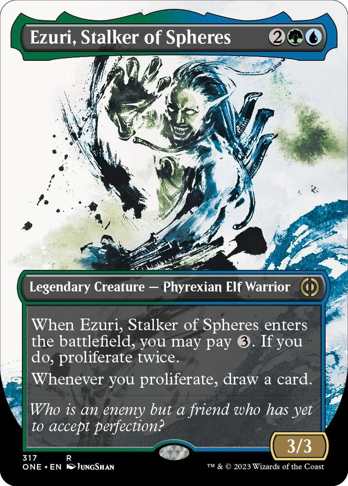 Ezuri, Stalker of Spheres (Showcase) Foil