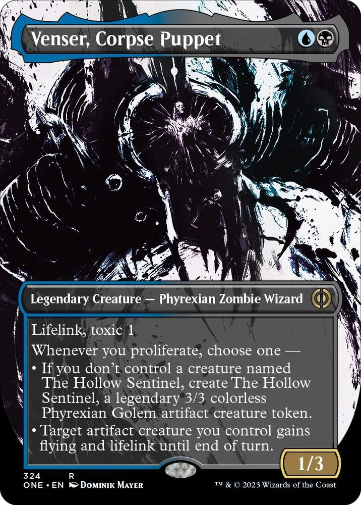 Venser, Corpse Puppet (Showcase) Foil