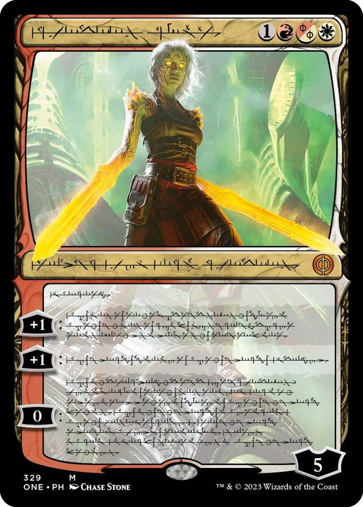 Nahiri, the Unforgiving (Phyrexian) Foil
