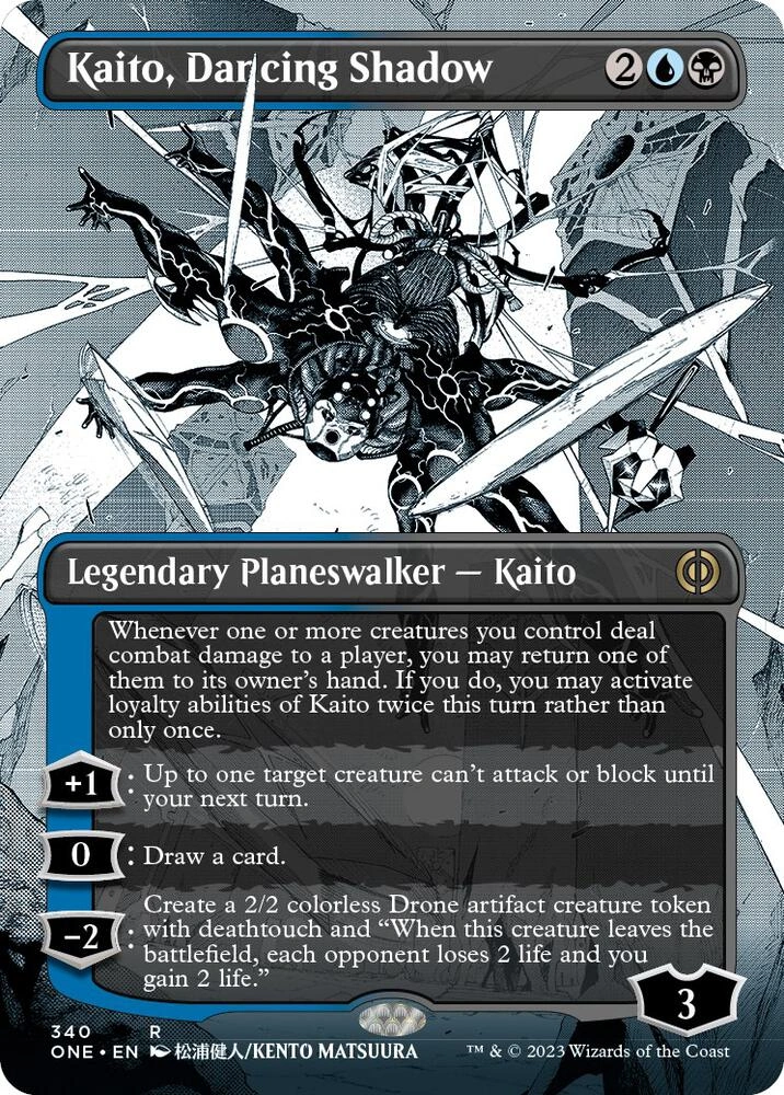 Kaito, Dancing Shadow (Borderless) Foil