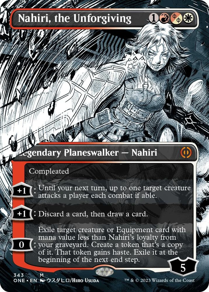 Nahiri, the Unforgiving (Borderless)
