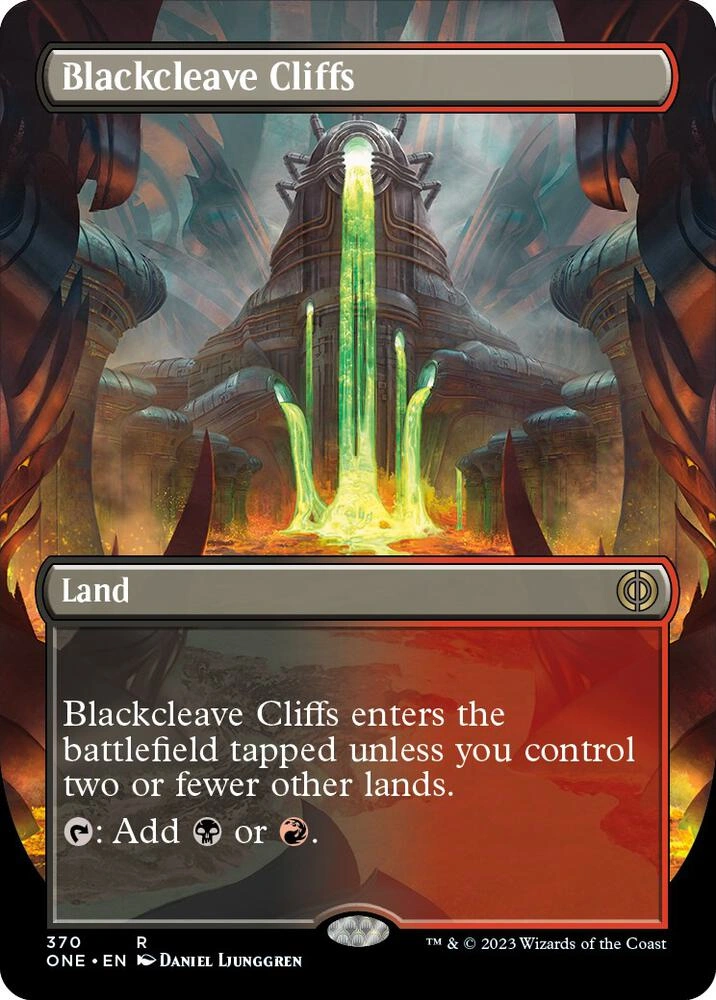 Blackcleave Cliffs (Borderless) Foil