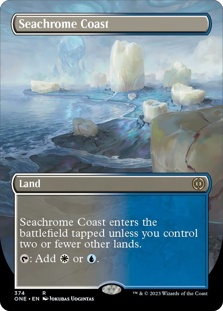 Seachrome Coast (Borderless) Foil