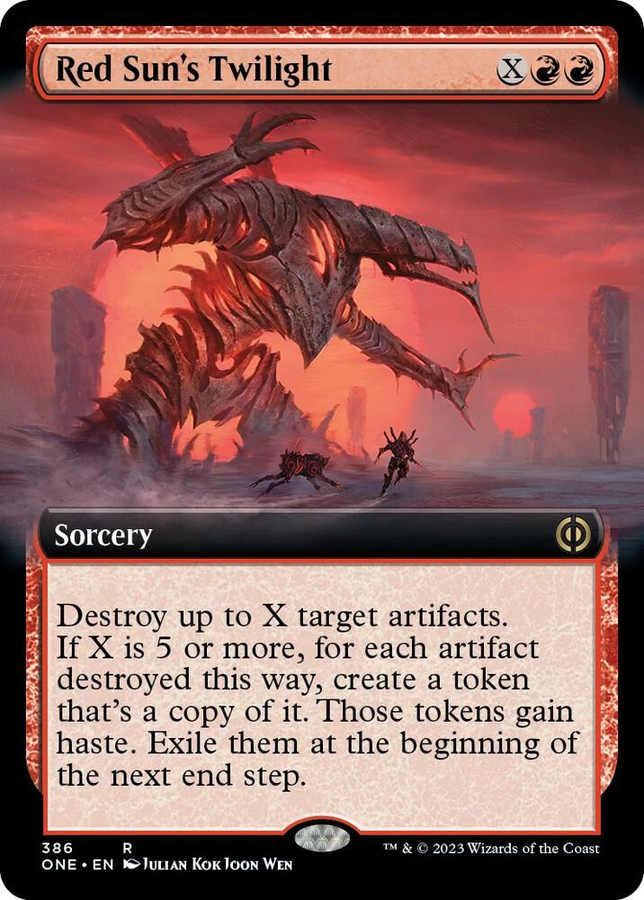 Red Sun's Twilight (Extended Art) Foil