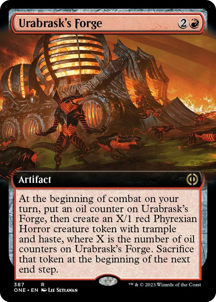 Urabrask's Forge (Extended Art) Foil