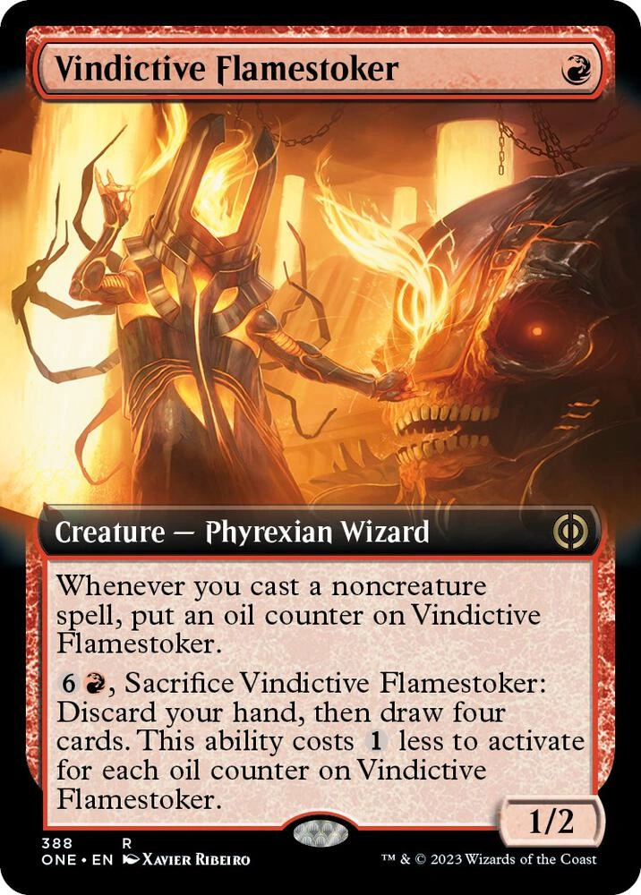 Vindictive Flamestoker (Extended Art) Foil