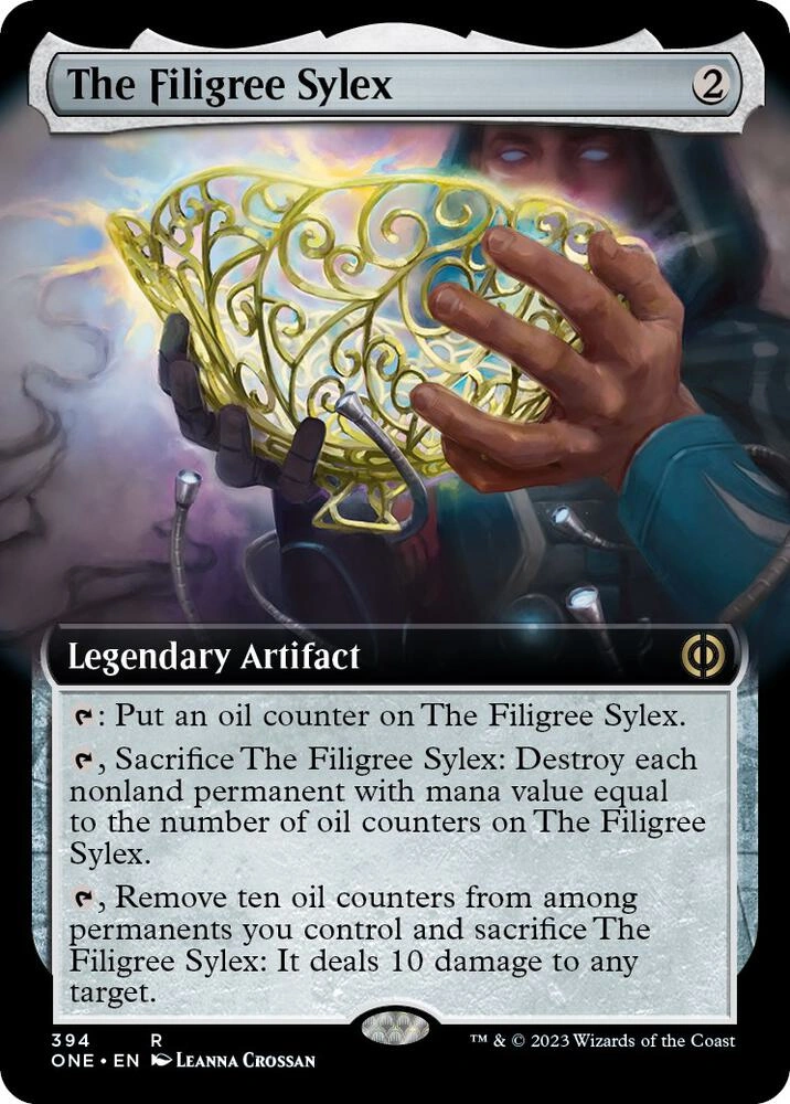 The Filigree Sylex (Extended Art) Foil