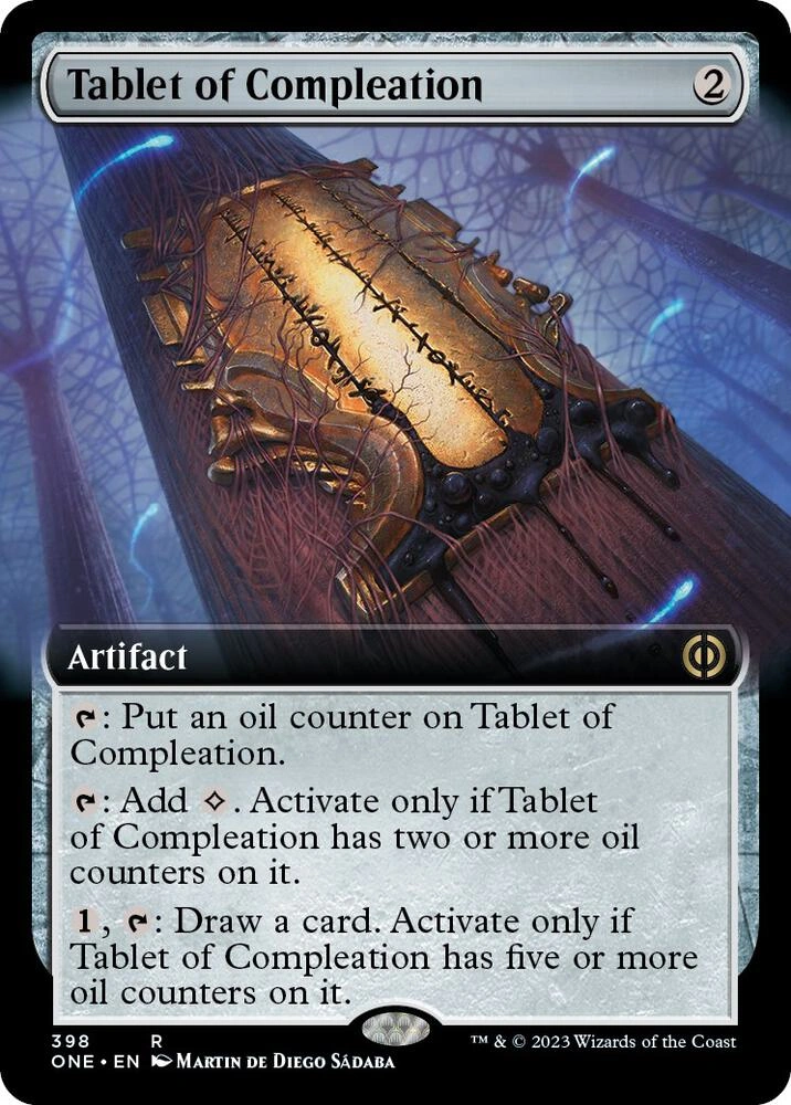 Tablet of Compleation (Extended Art) Foil