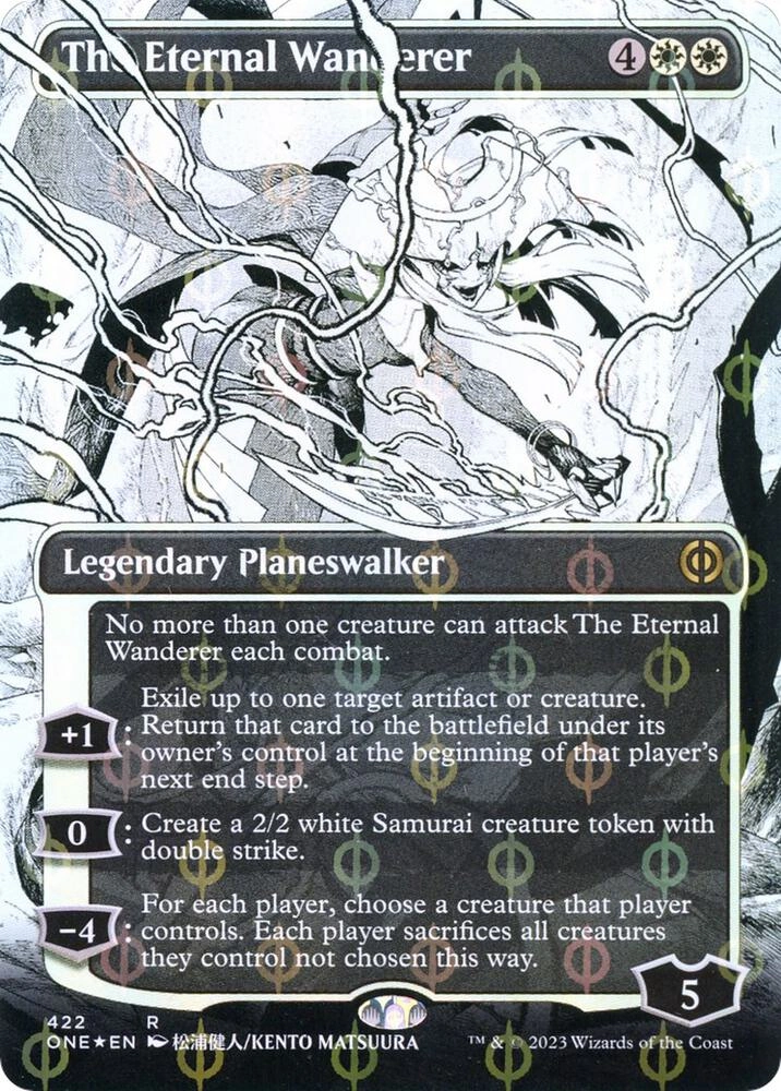The Eternal Wanderer (Borderless) (Step-and-Compleat Foil)