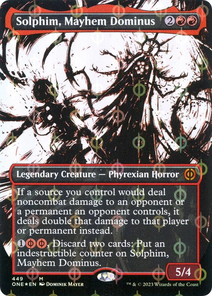 Solphim, Mayhem Dominus (Showcase) (Step-and-Compleat Foil)