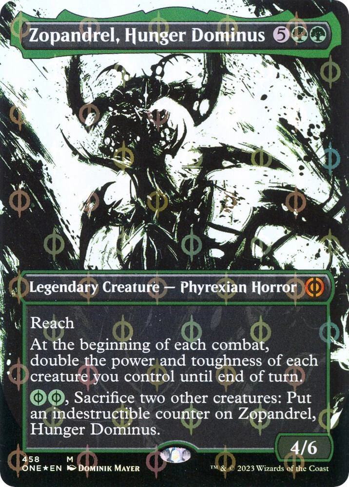 Zopandrel, Hunger Dominus (Showcase) (Step-and-Compleat Foil)