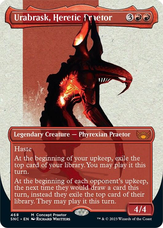 Urabrask, Heretic Praetor (Concept Praetor) Foil