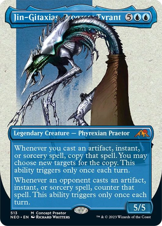 Jin-Gitaxias, Progress Tyrant (Concept Praetor) Foil