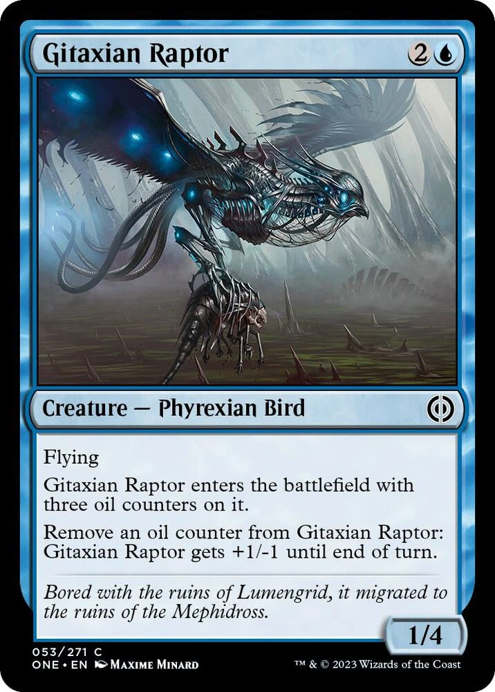 Gitaxian Raptor Foil