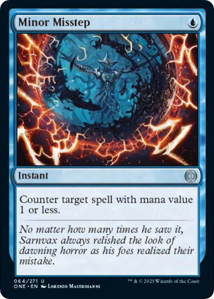 Minor Misstep Foil
