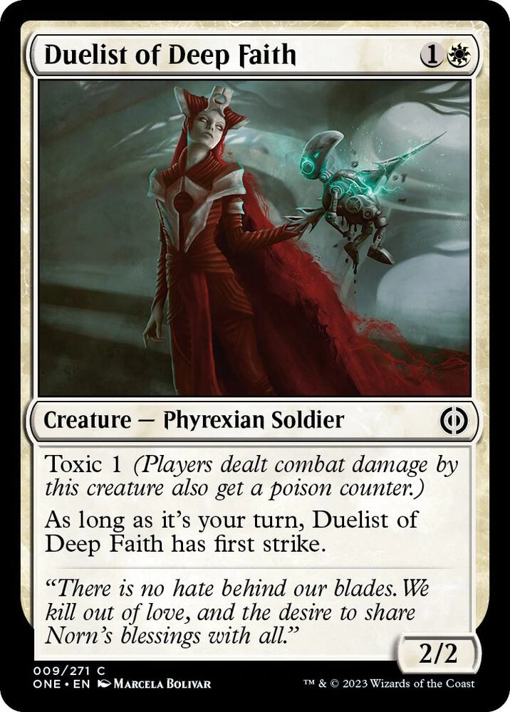 Duelist of Deep Faith Foil