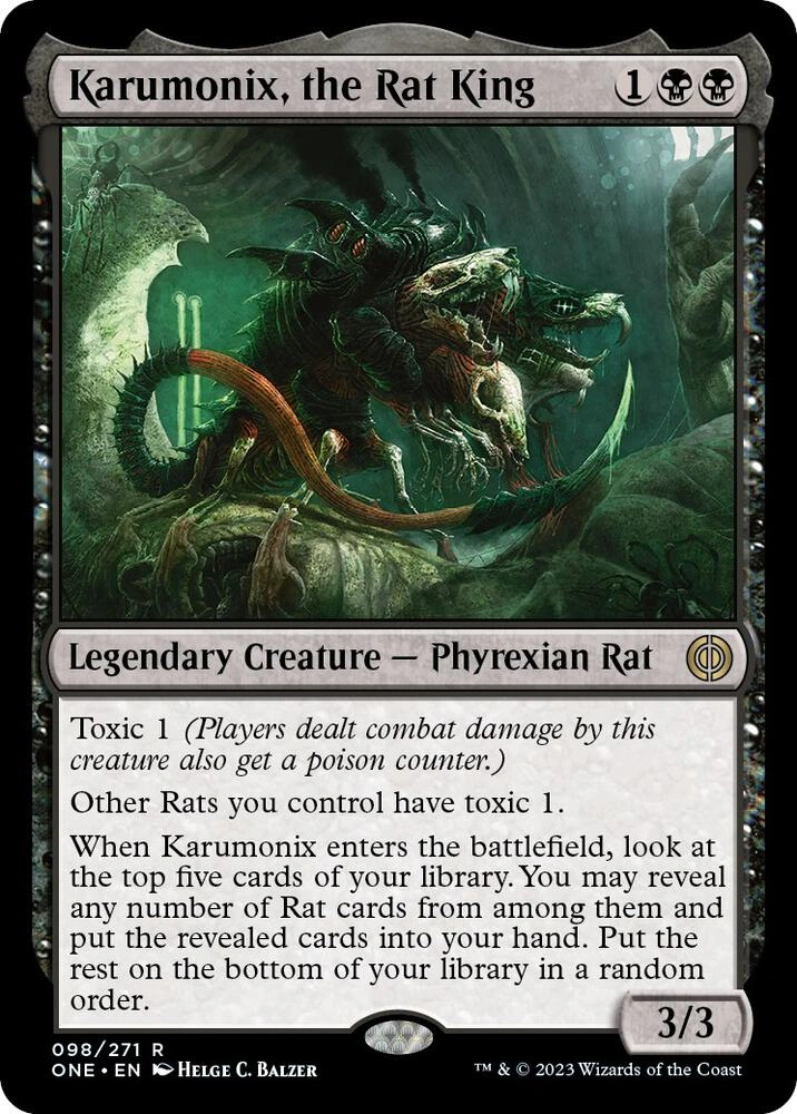 Karumonix, the Rat King Foil